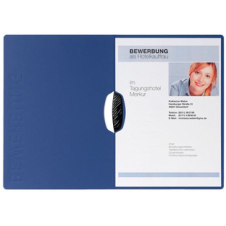 PAGNA Bewerbungsmappe "Swing", DIN A4, aus Karton, beige