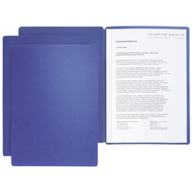 PAGNA chemise de présentation / candidature "Star", A4,rouge