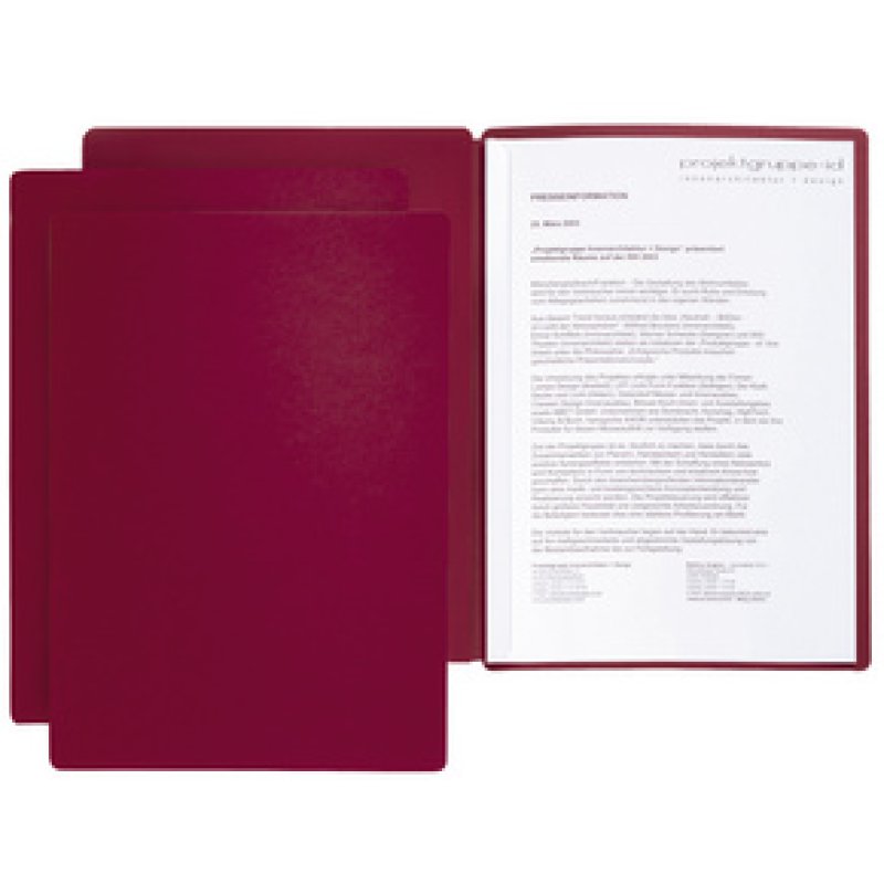 PAGNA chemise de présentation / candidature "Star", A4, bleu