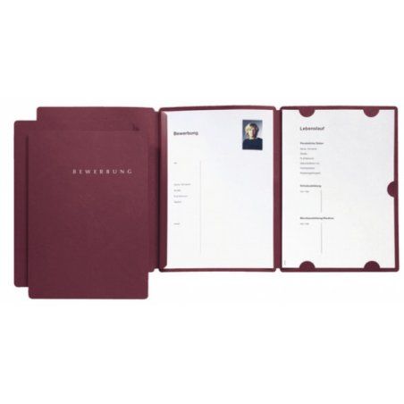 Pagna 22016-01 protège documents Carton Rouge