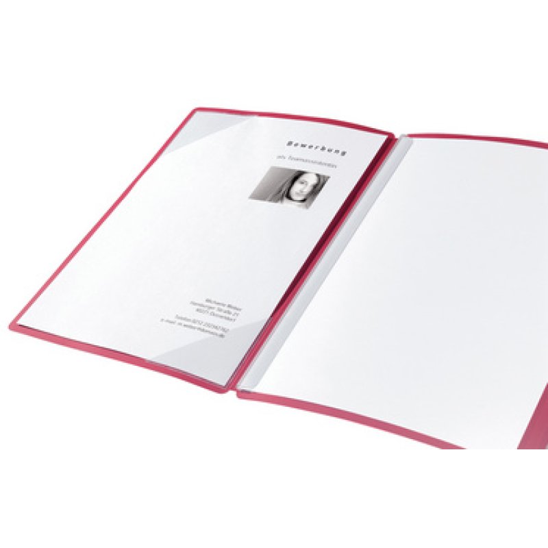 PAGNA Bewerbungsmappe "Square", DIN A4, schwarz