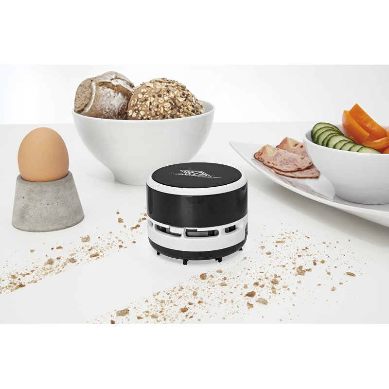 WEDO Aspirateur de table, plastique noir/blanc