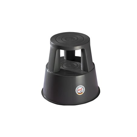 WEDO Tabouret marchepied STEP, plastique, gris / RAL 7012