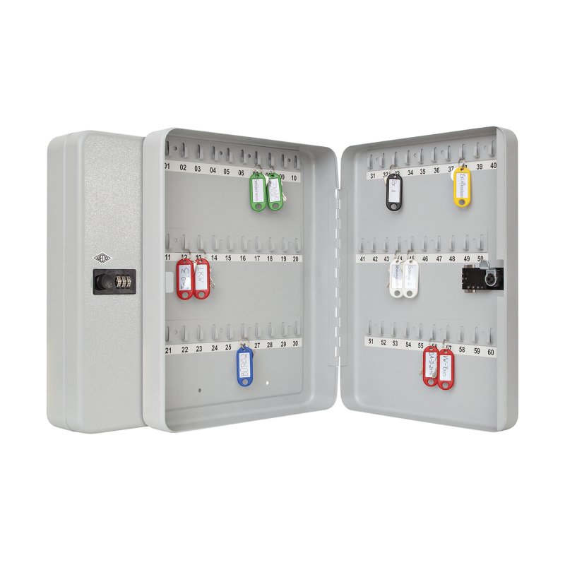 Wedo 102 46037 key cabinet/organizer Steel Silver