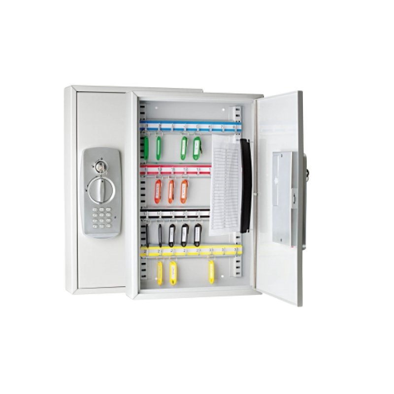 WEDO Armoire pour clés avec serrure électrique, pour 32 clés