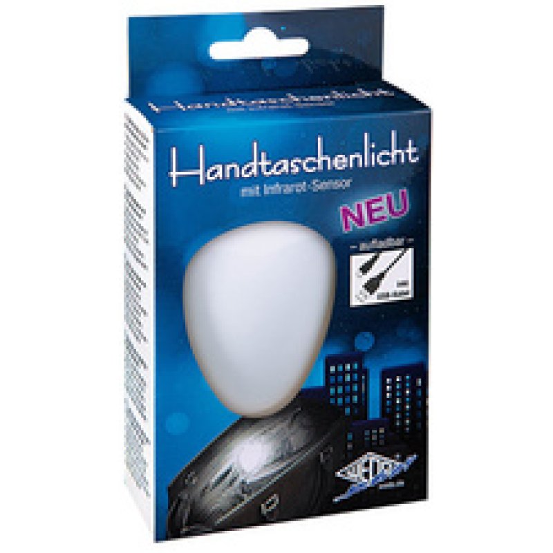 WEDO Lampe LED rechargeable pour sac à main, 2 LED & capteur