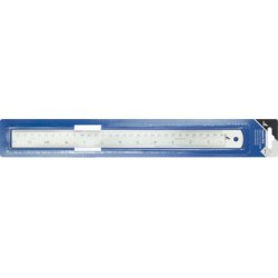 kangaro Règle en métal, inox, 450 mm