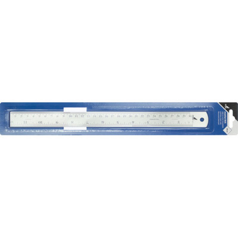 kangaro Règle en métal, inox, 450 mm