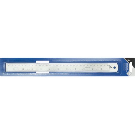 kangaro Règle en métal, inox, 450 mm