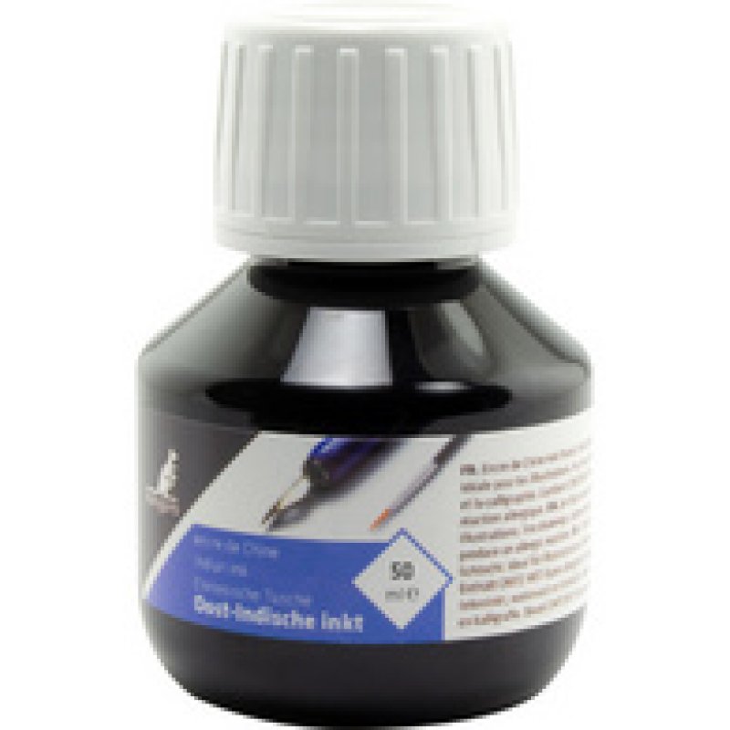 kangaro Encre, dans un flacon en verre, 50 ml, noir