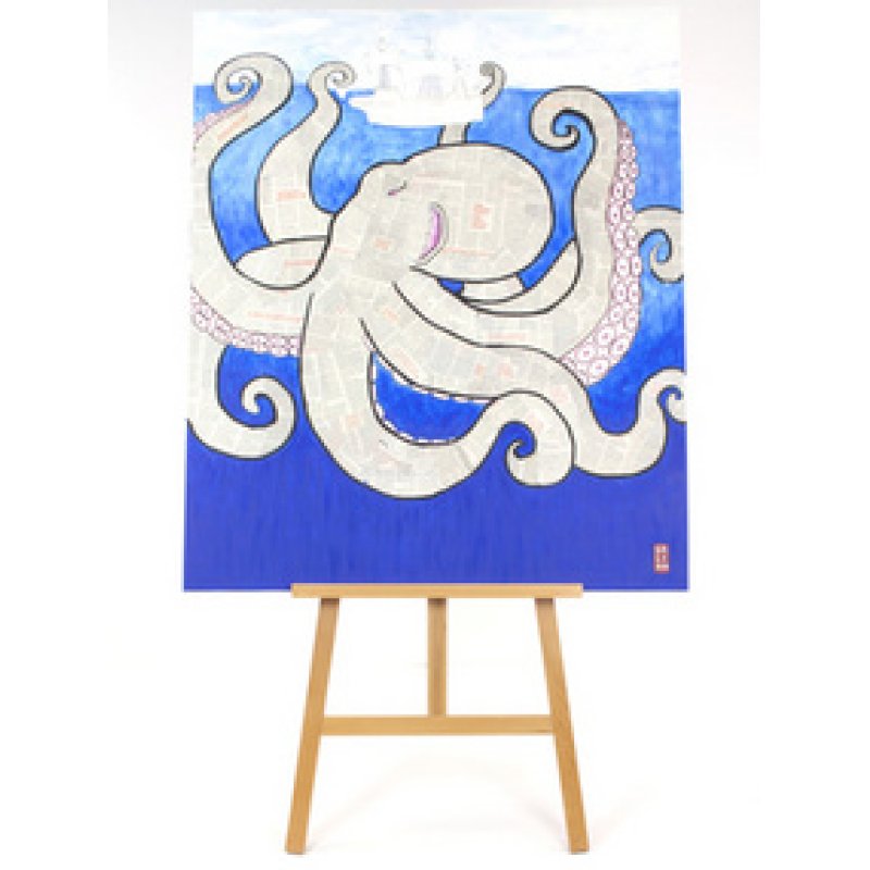 kangaro Chevalet d'atelier, trépied, hêtre