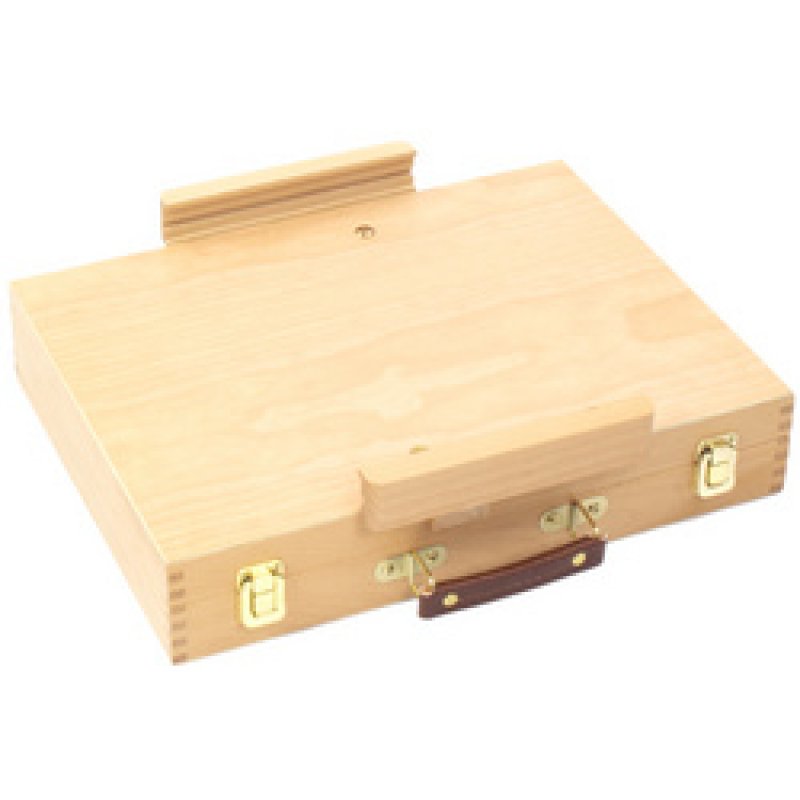 kangaro Boîte-chevalet, hêtre, mallette avec poignée