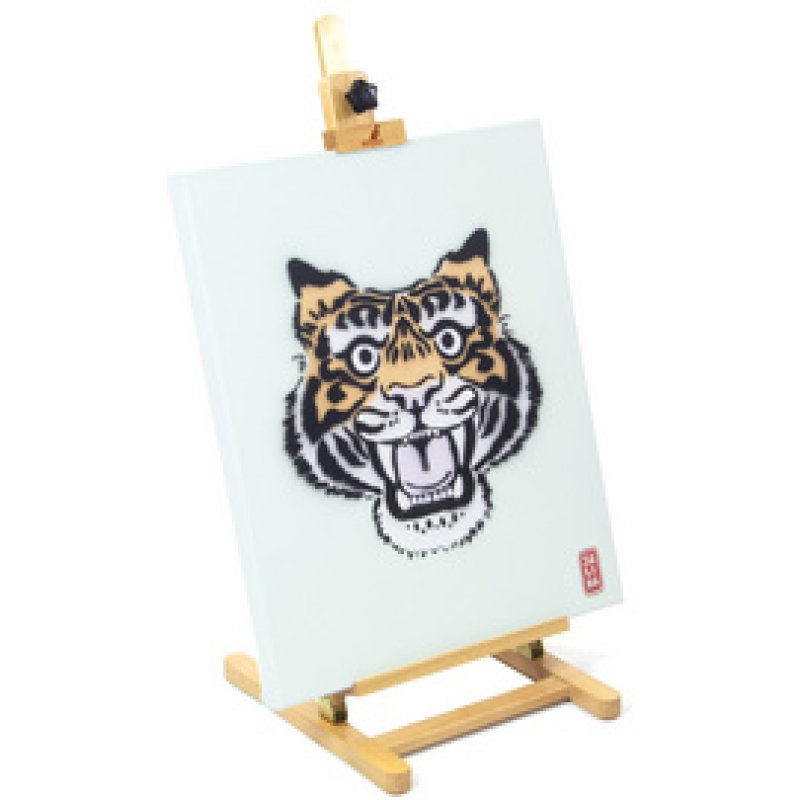 kangaro Chevalet de table, grand, pin