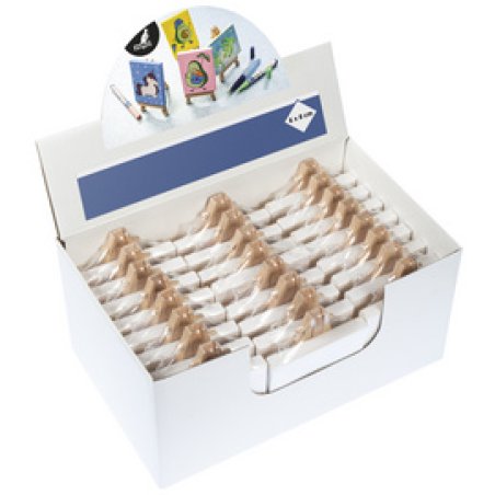 kangaro Mini-chevalet incl. châssis entoilé, en présentoir