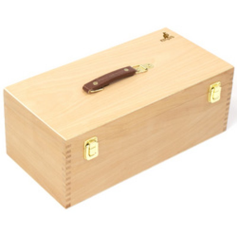 kangaro Boîte à ustensiles d'artiste, 2 niveaux, hêtre