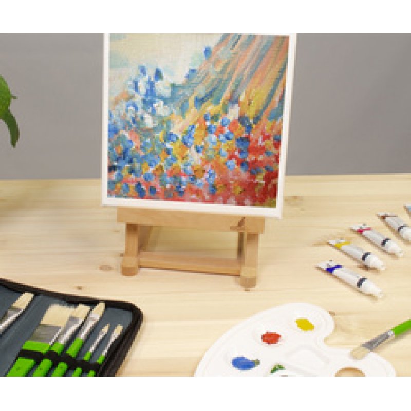 kangaro Set de pinceaux pour peinture à l'huile, 10 pièces