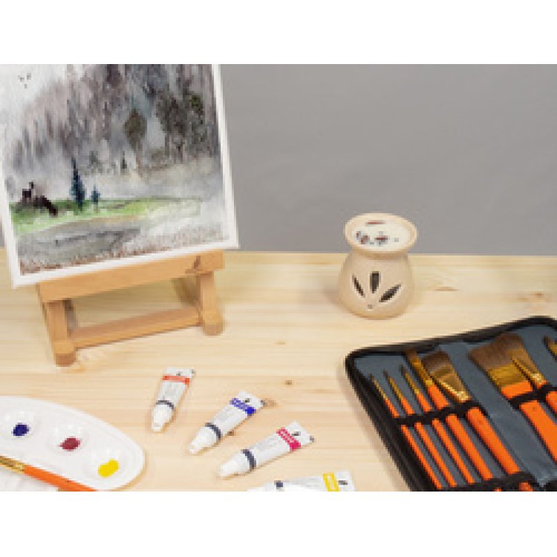 kangaro Set de pinceaux aquarelle, 10 pièces, dans un étui