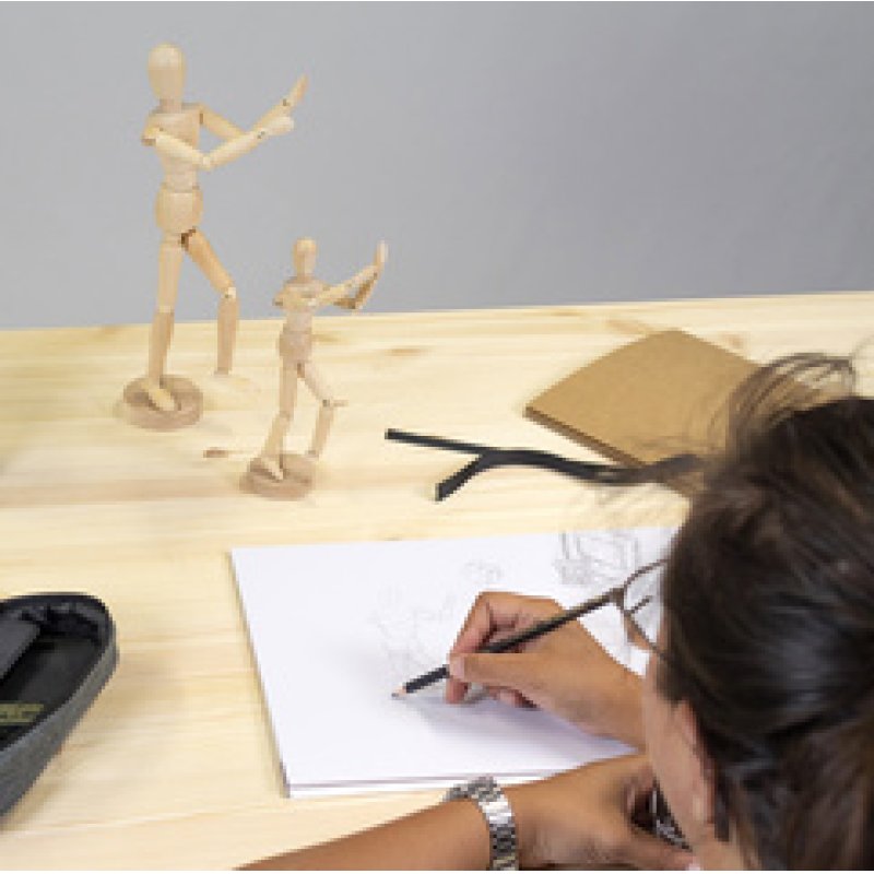 kangaro Mannequin articulé, hauteur: 300 mm, neutre