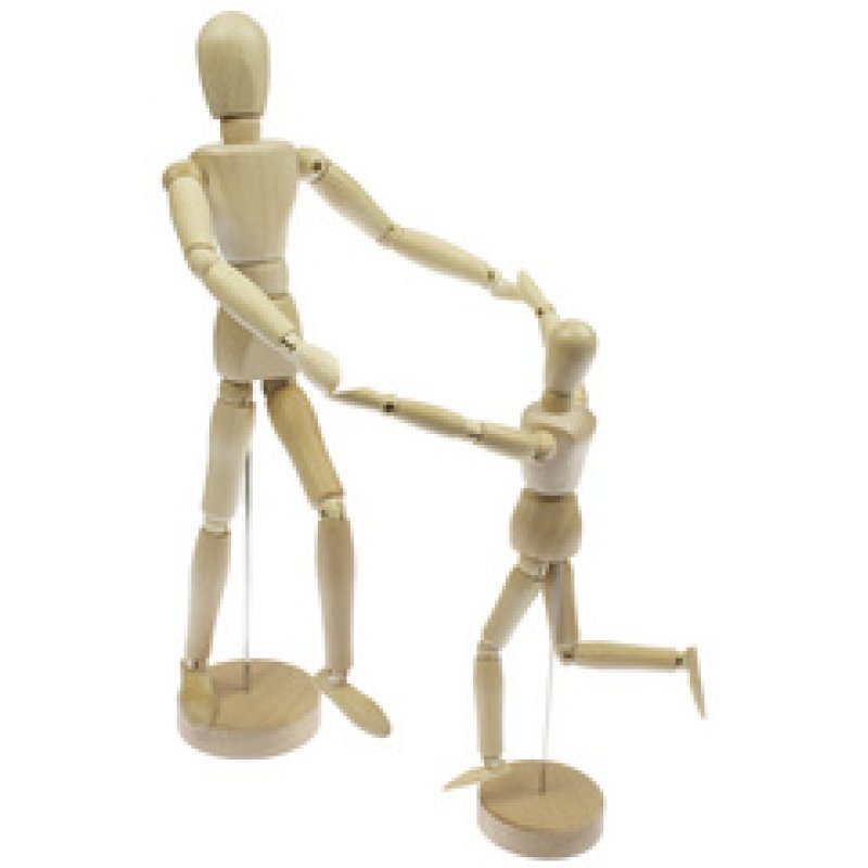 kangaro Mannequin articulé, hauteur: 300 mm, neutre