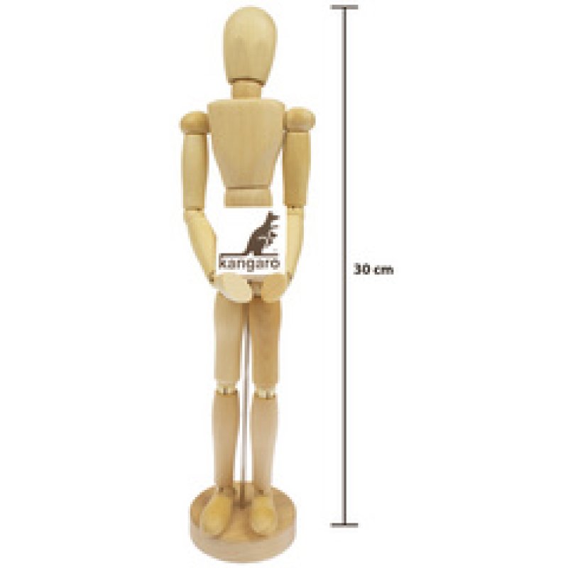 kangaro Mannequin articulé, hauteur: 300 mm, neutre