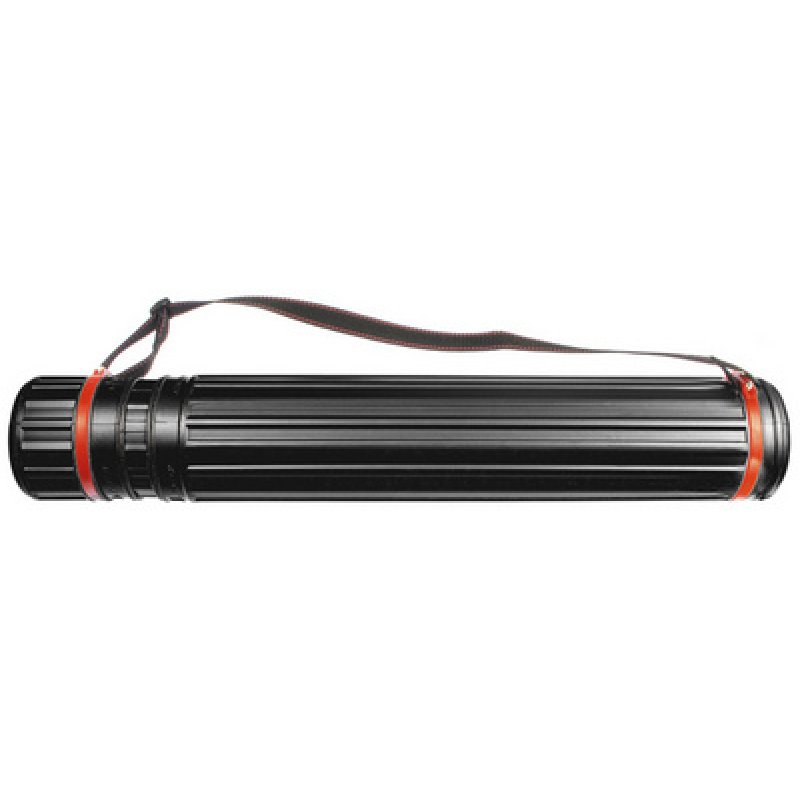 kangaro Tube à dessin, PP, diamètre: 125 mm, noir