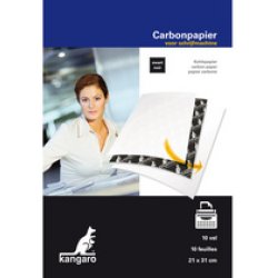 kangaro Papier carbone, A4 , 100 feuilles, noir