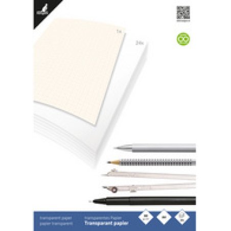 kangaro Bloc de papier calque, A4, 24 feuilles