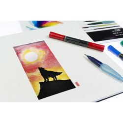 kangaro Bloc de papier aquarelle, A3, 16 feuilles