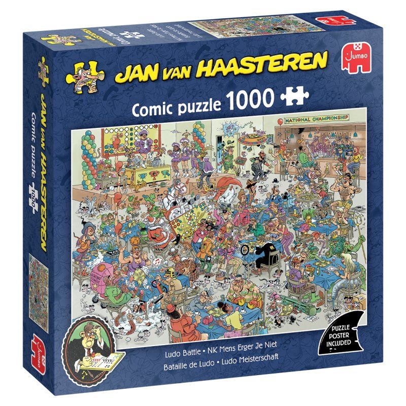 Jan van Haasteren - Ludo Battle (1000 pieces)