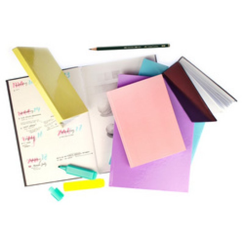 kangaro Cahier de croquis, 160 pages, A5, rose pastel