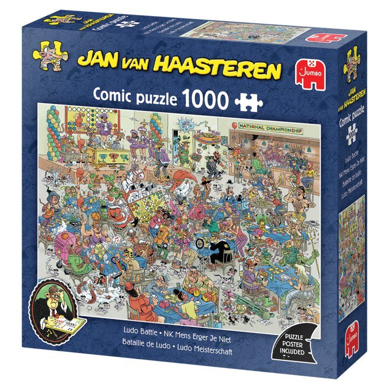 Jan van Haasteren - Ludo Battle (1000 pieces)