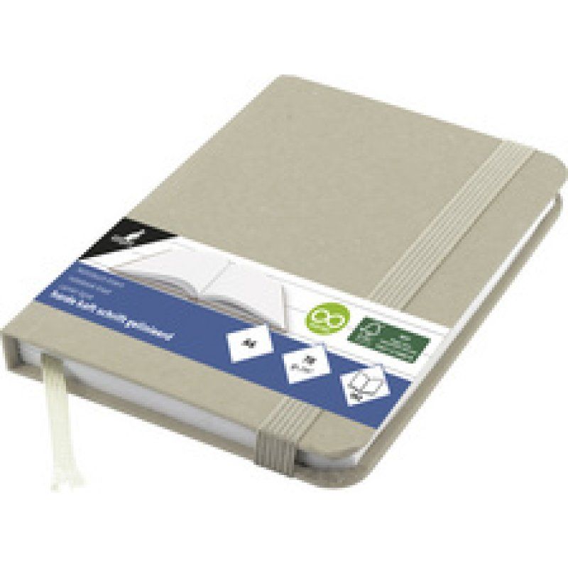 kangaro Carnet Kraft, A6, 192 pages, ligné