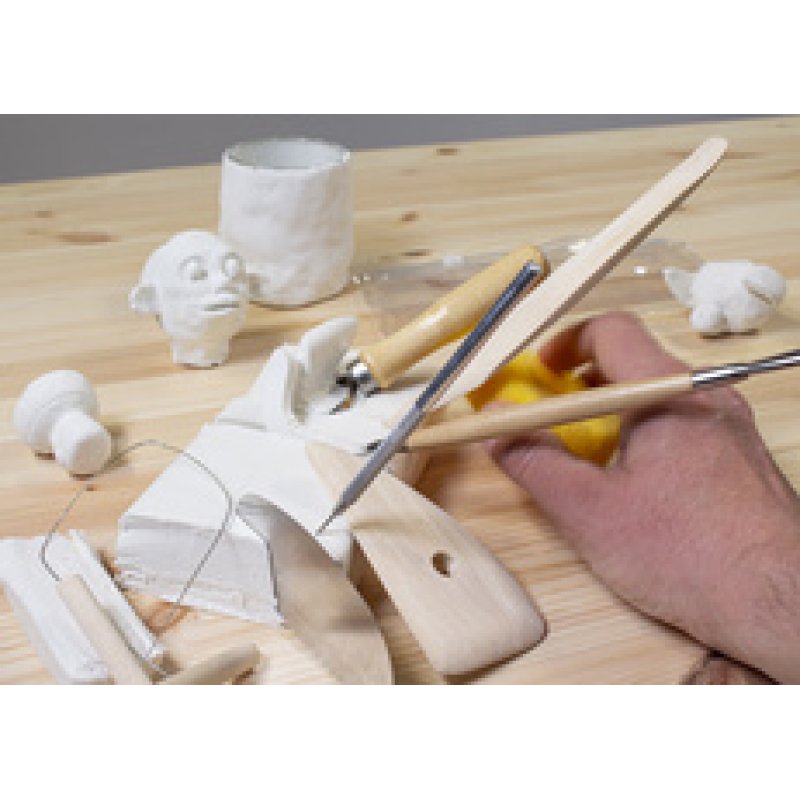 kangaro Jeu d'outils pour l'argile et la glaise, 8 pièces
