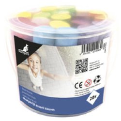 kangaro Craie de trottoir, dans un seau en plastique