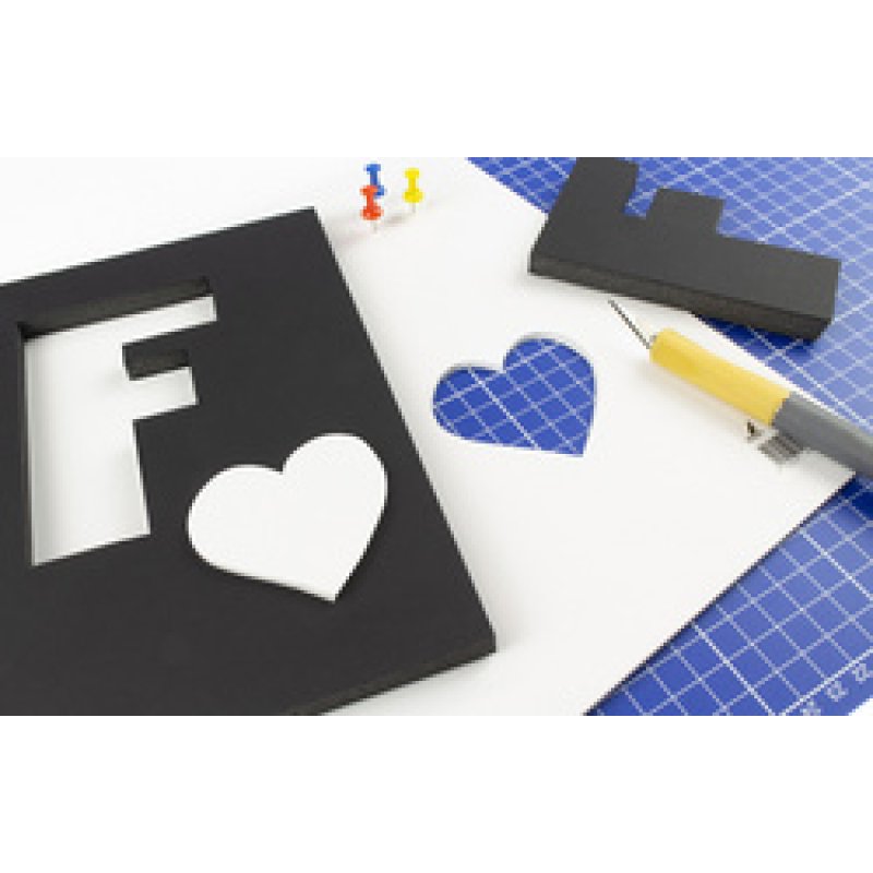 kangaro Carton plume, A3, épaisseur: 3 mm, noir