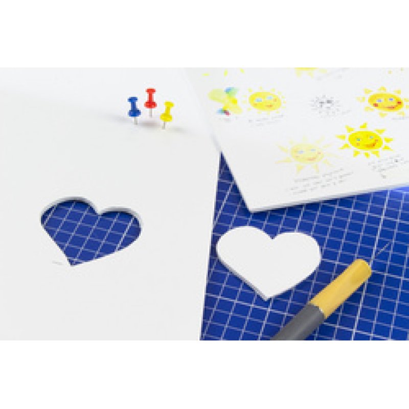 kangaro Carton plume, A3, épaisseur: 5 mm, blanc