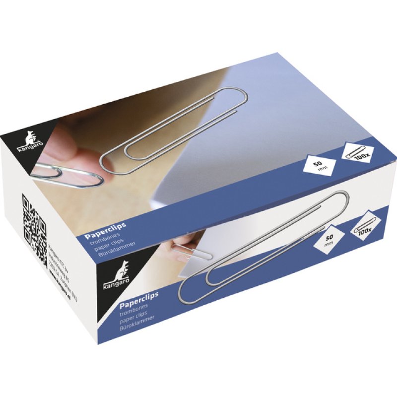 Kangaro K-10050 paper clip Galvanized metal 100 pc(s)