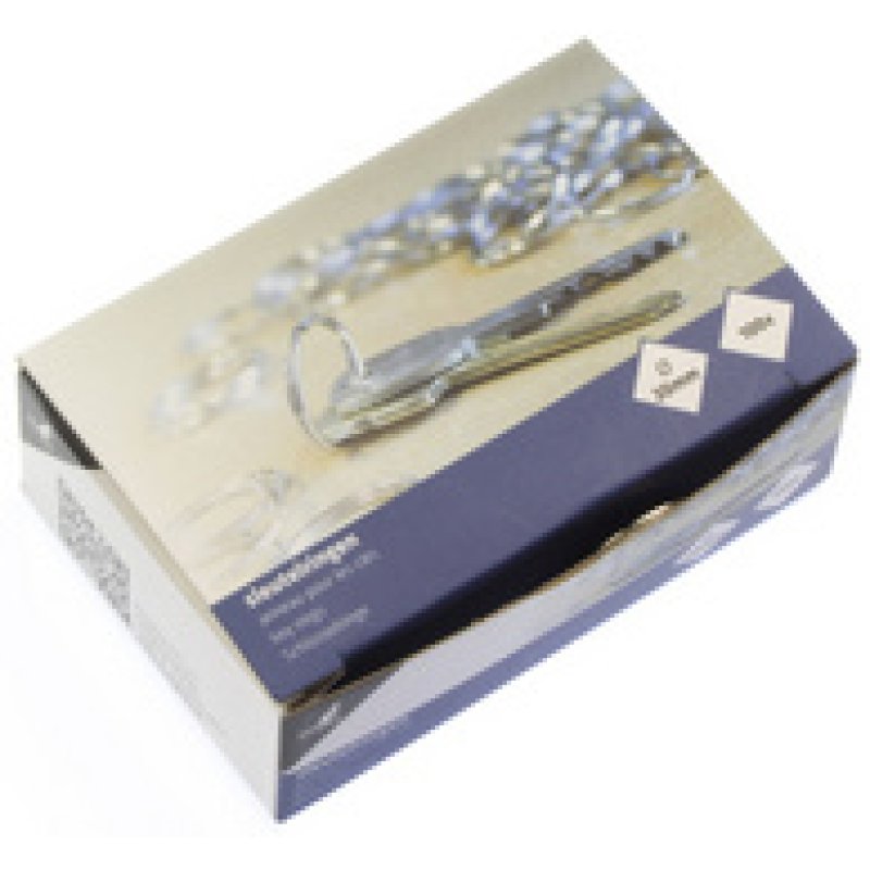 kangaro Anneau porte-clé, métal, diamètre: 25 mm, argent