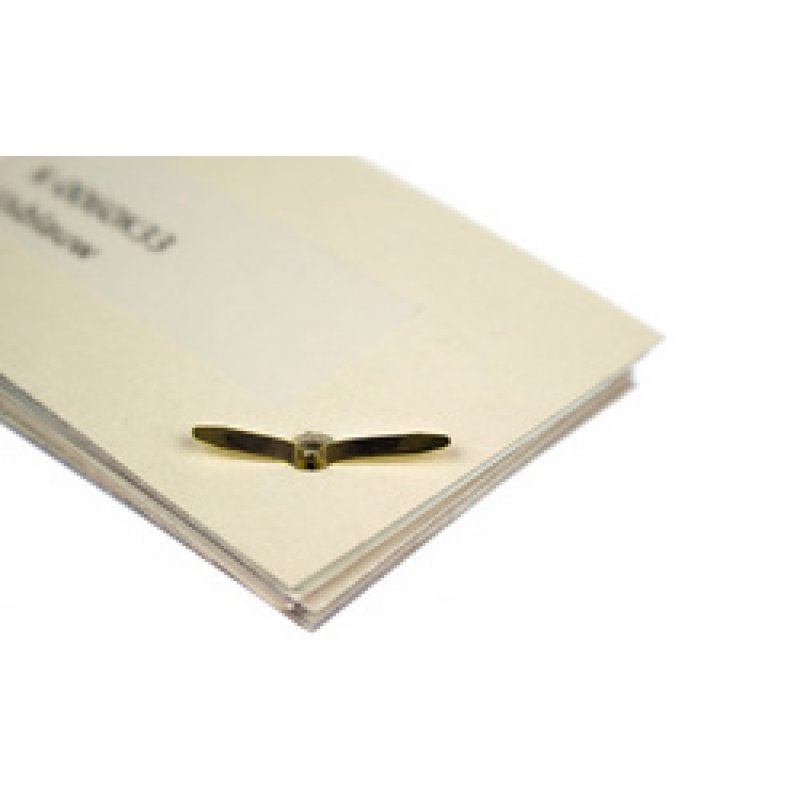 kangaro Attache parisienne à tête ronde, cuivré, 19 mm