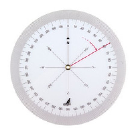 kangaro Compas, diamètre: 126 mm, transparent