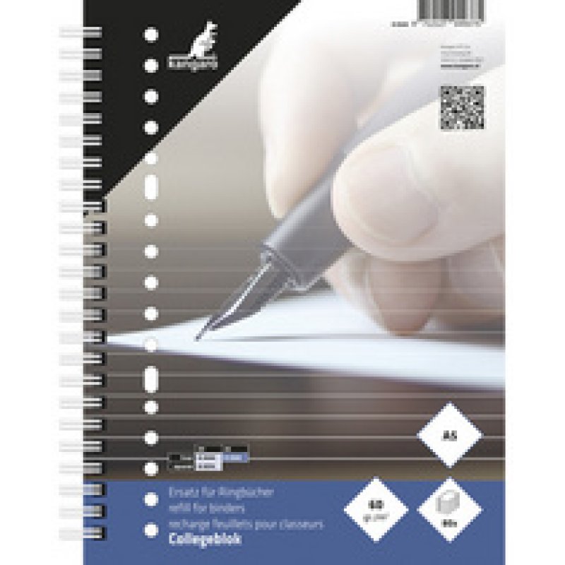 kangaro Cahier, A5, ligné, 160 pages