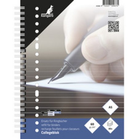 kangaro Cahier, A5, ligné, 160 pages