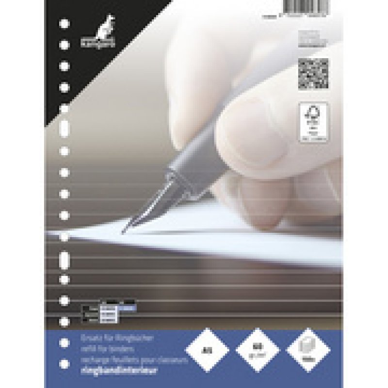 kangaro Feuillets mobiles, 165 x 210 mm, ligné, 300 pages