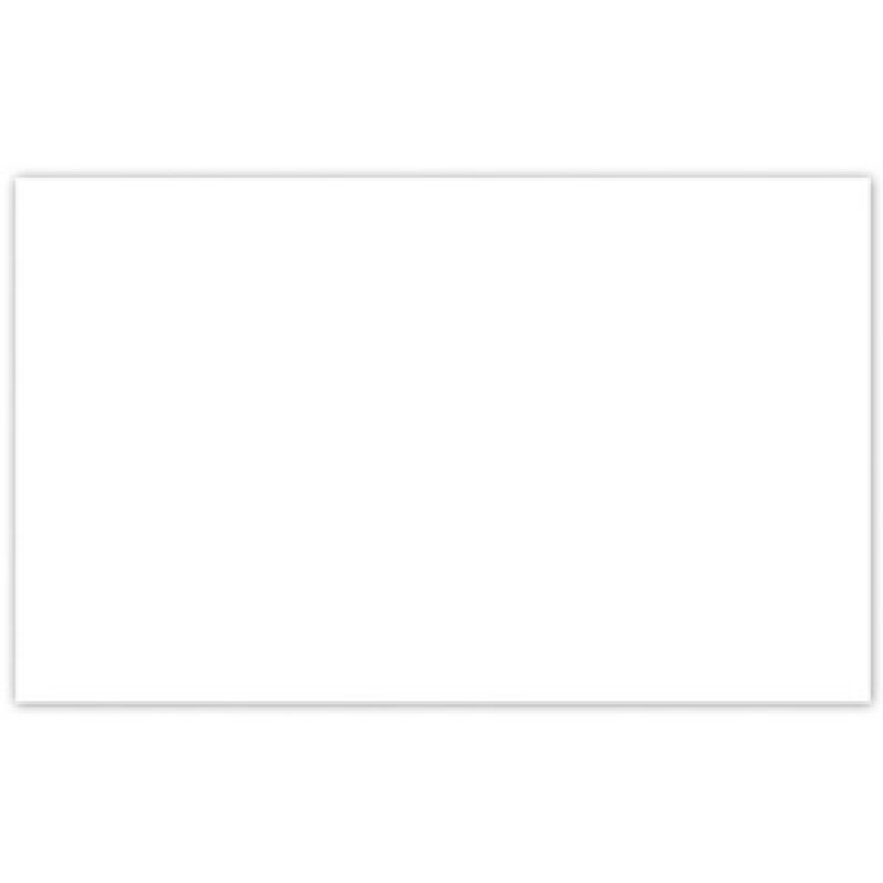 kangaro Fiches bristol, 200 x 125 mm, uni, blanc