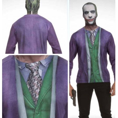 T-Shirt COSPLAY Theme DC COMICS - Joker (S)