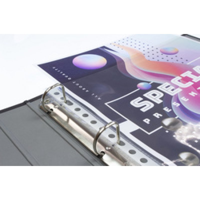 kangaro Pochette perforée, A4, PP, 0,08 mm, grainé