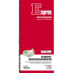 Expres Kilometerregistratie / Autokosten, 2x 40 blad