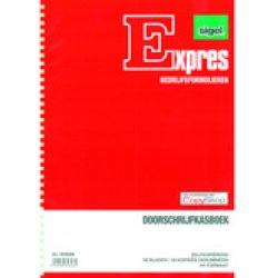 Expres Doorschrijfkasboek, formaat: A4 staand, 2 x 50 vel