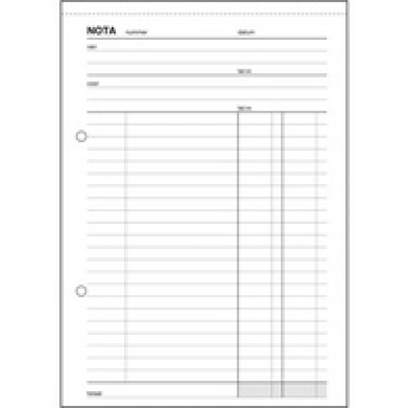 Expres Notablok, A5 staand, 100 vel