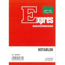 Expres Notablok, A6 staand, 100 vel